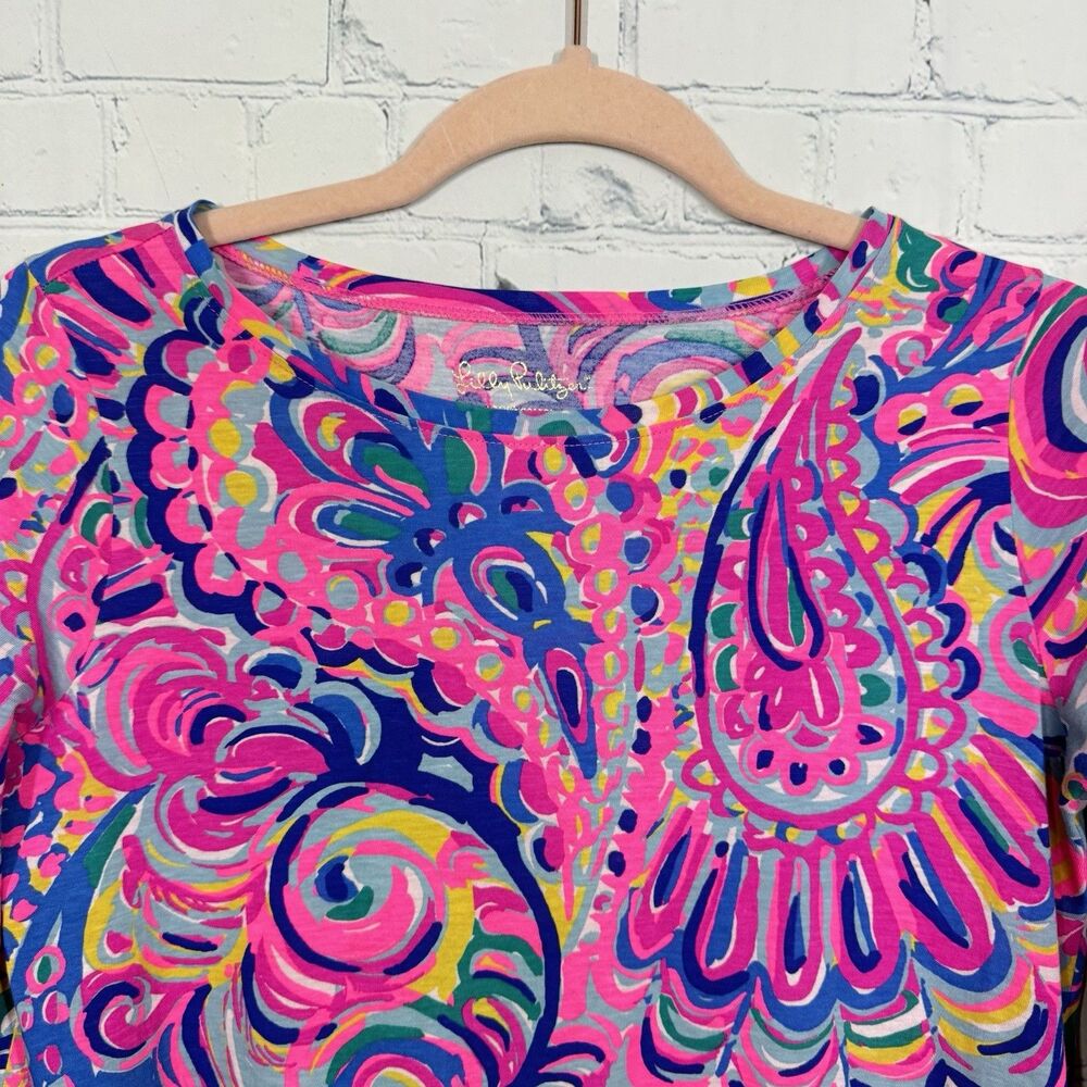 Lilly Pulitzer Girls Mini Sophie Dress Large 14-16 UPF 50 Resort Preppy - Picture 4 of 14